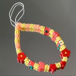 ✨Red/Yellow Phone Charm✨